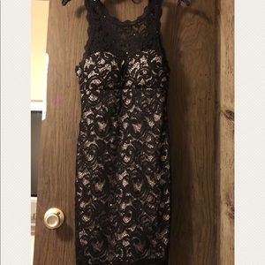 Black Homecoming Lace Dress!!
